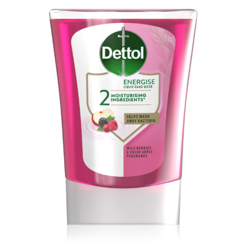 Наповнювач для безконтактного дозатора мила Dettol Energise Wild Berries & Crisp Apple 250 мл